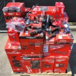 Milwaukee Sawzall Liquidation Pallet — 80 New M18 Fuel Tools